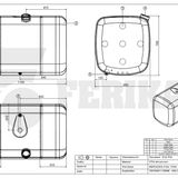 Kuro bakas Mercedes Benz 430L 700x650x1100 - A9604703503, A9604705702, A9604704404, A9604700704